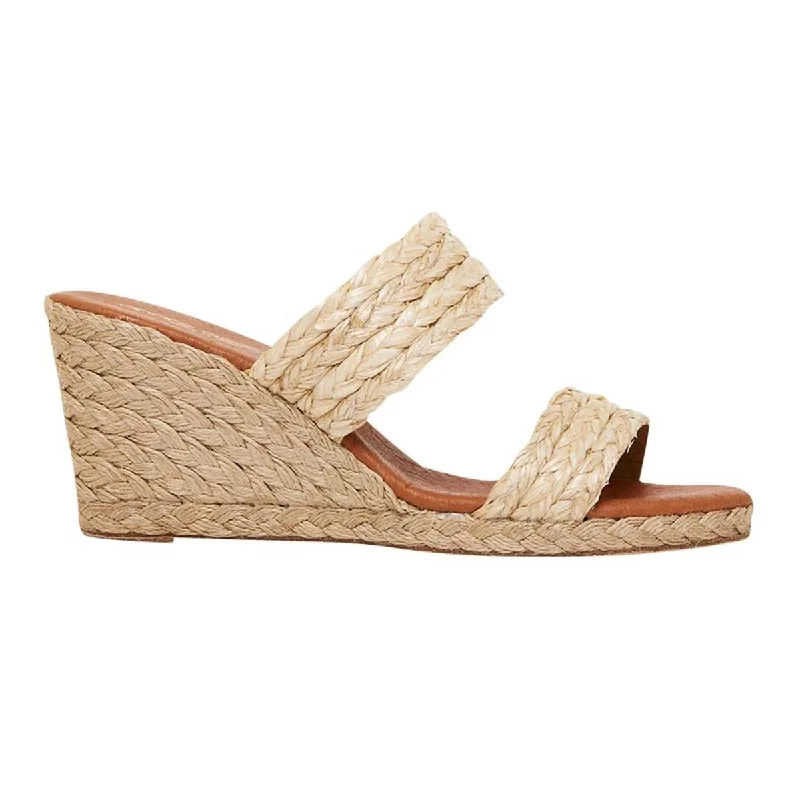 Andre Assous Women's Nolita Beige Raffia