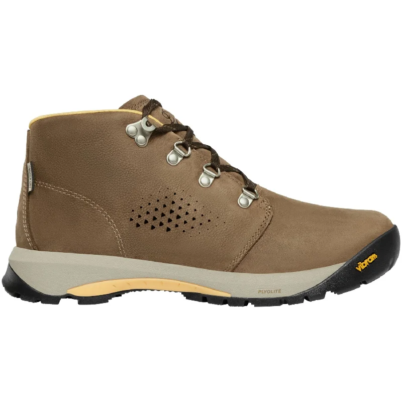 Danner Womens Inquire Chukka Kangaroo Brown/Coffee Bean Suede Hiking Boots