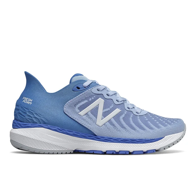 Fresh Foam 860v11 - Frost with Faded Cobalt - Women's