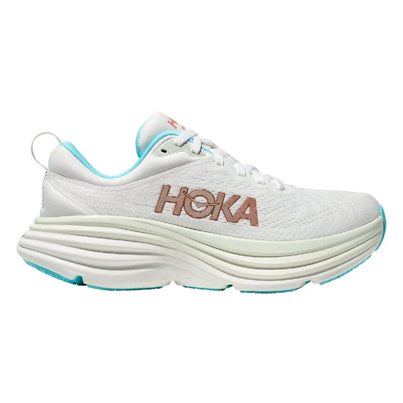 Hoka One One Women's Bondi 8 Frost/Rose Gold