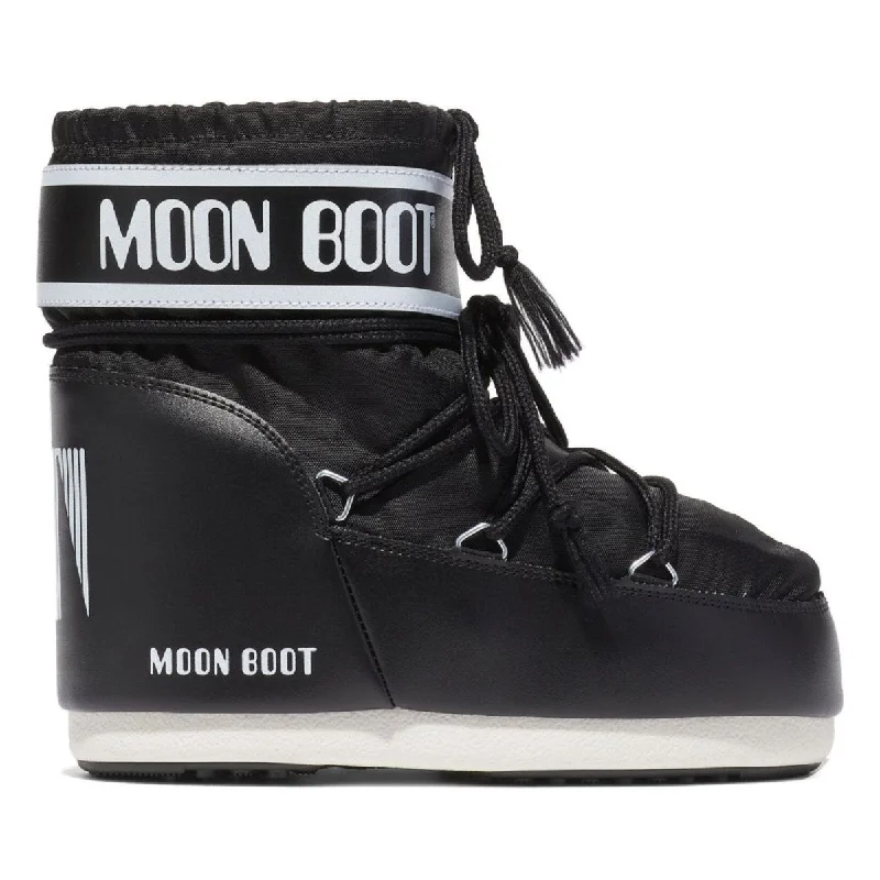 Moon Boot Women's Icon Low Black Nylon