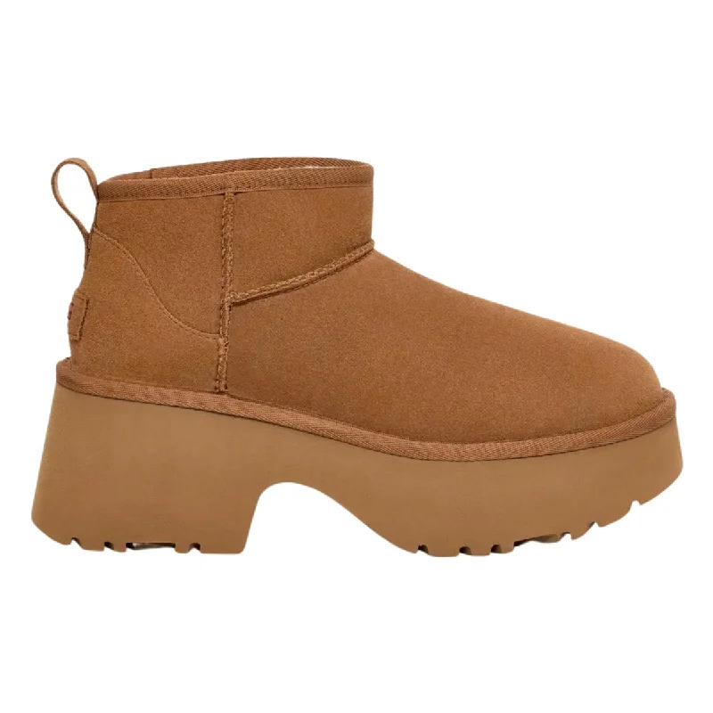 UGG Women's Classic Ultra Mini New Heights Chestnut