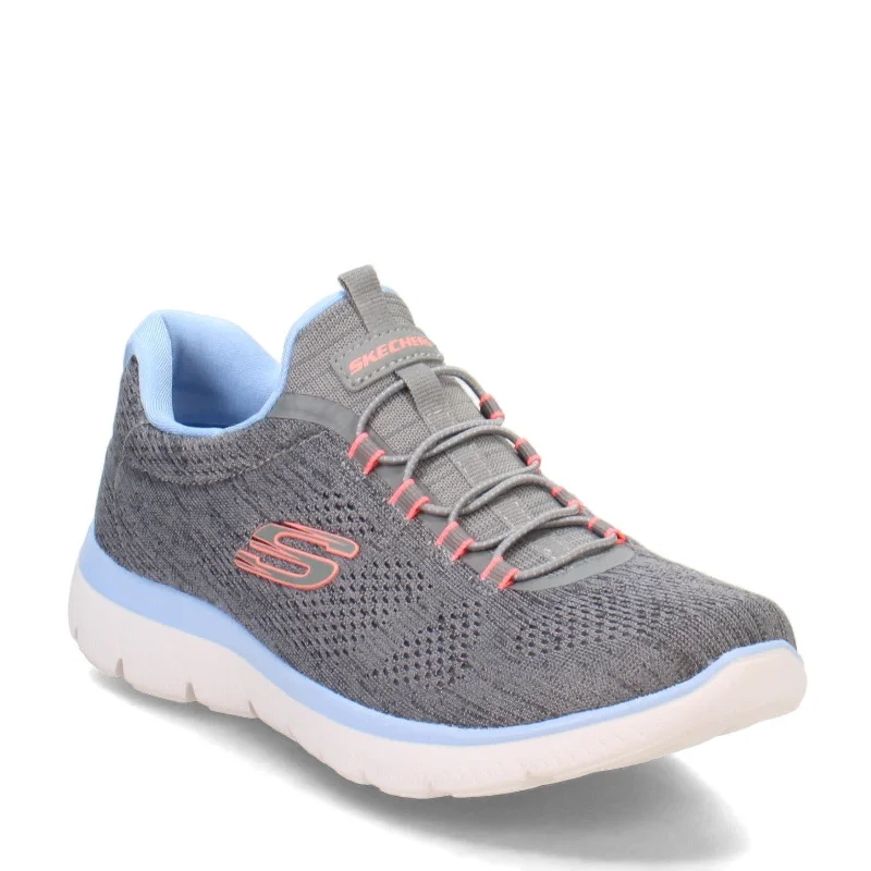 Women's Skechers, Summits - Fun Flair Sneaker - Wide Width