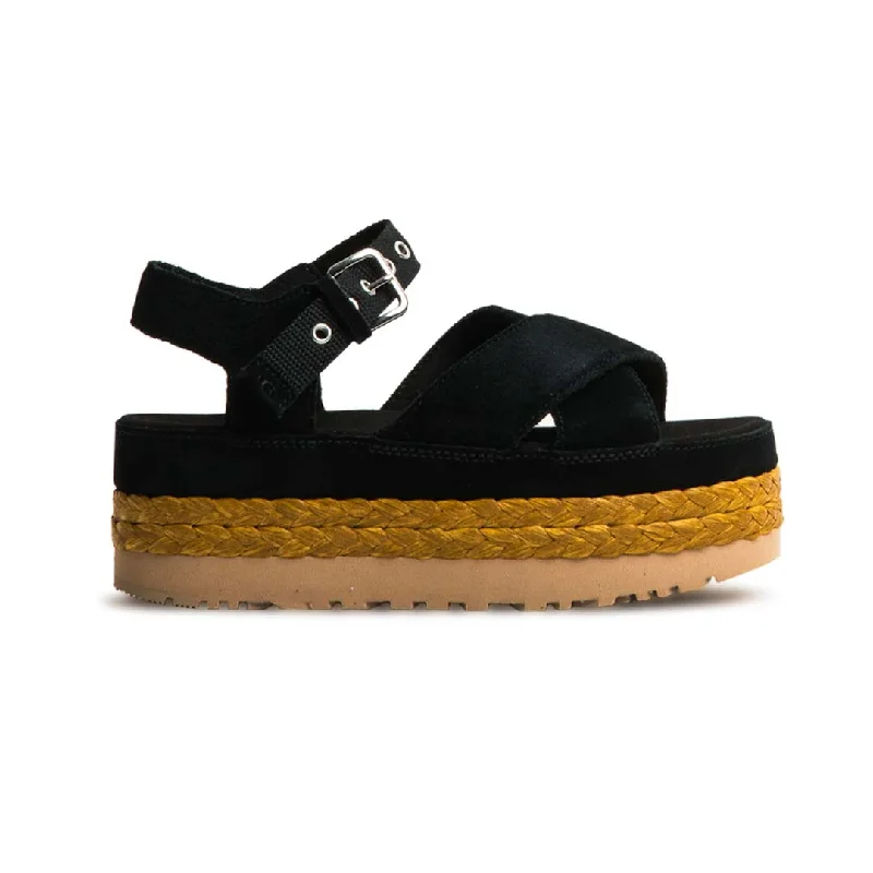 UGG - Women's Aubrey Ankle Sandals (1152711-BLK)