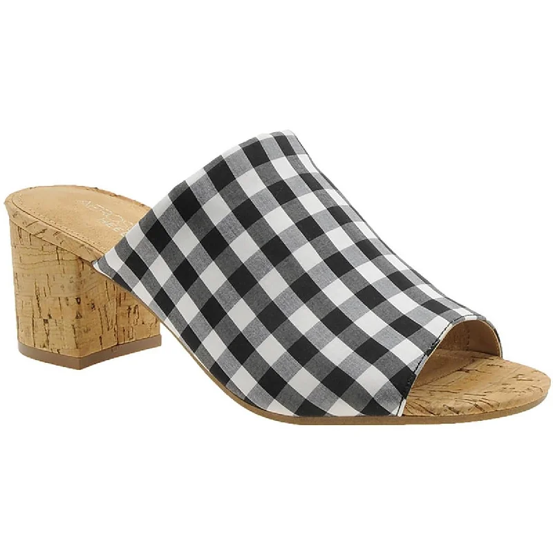 Style Breakthroughs Aerosoles Womens Mid Level Pumps Open Toe Slide Sandals