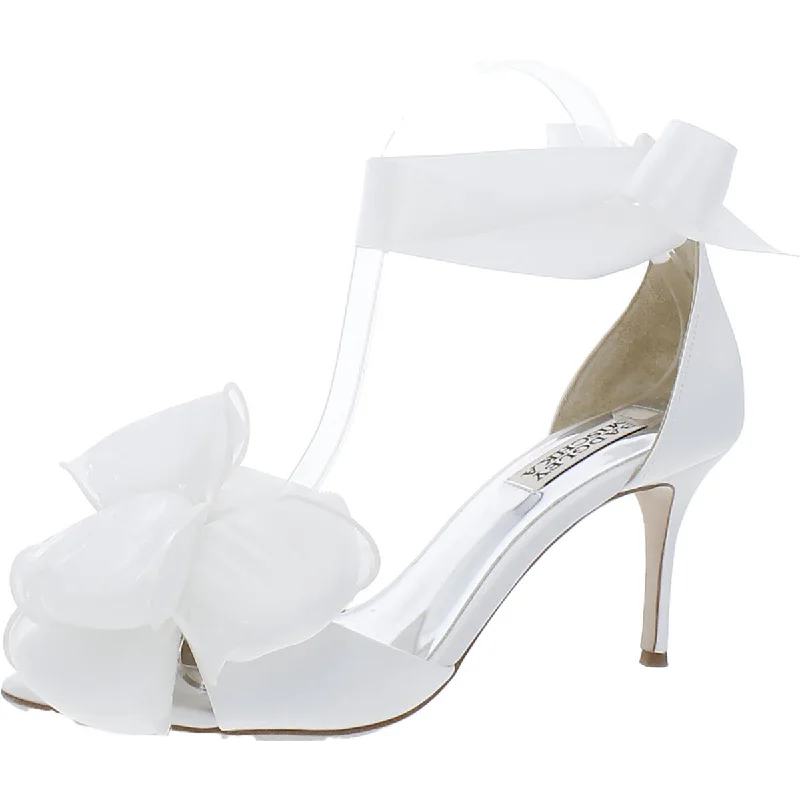 Comfort And Style Shoes Sale Badgley Mischka Womens Neryssa Satin Ankle Heels