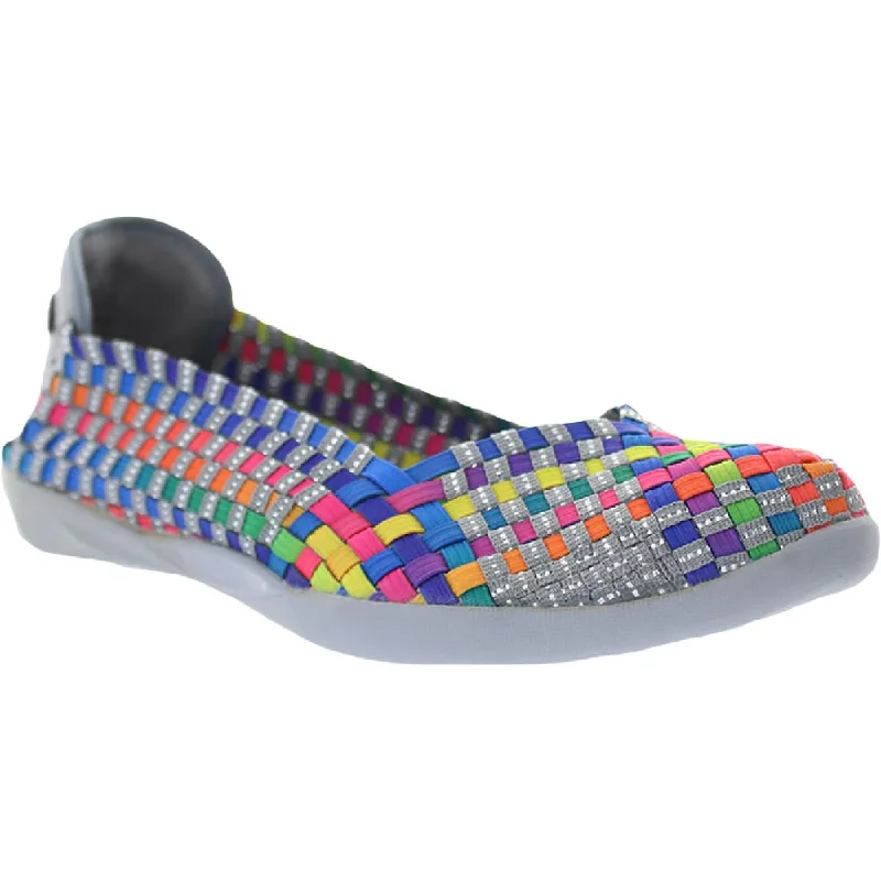 Bernie Mev Womens Catwalk Woven Flats