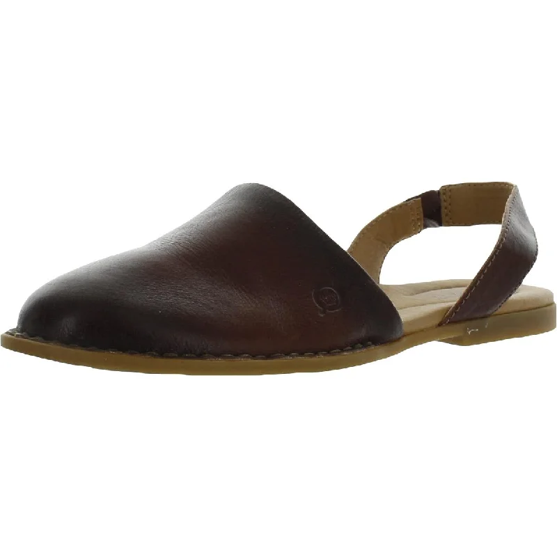 Contemporary Fashion Sale Born Womens Leif Leather Slip On Slingback Sandals