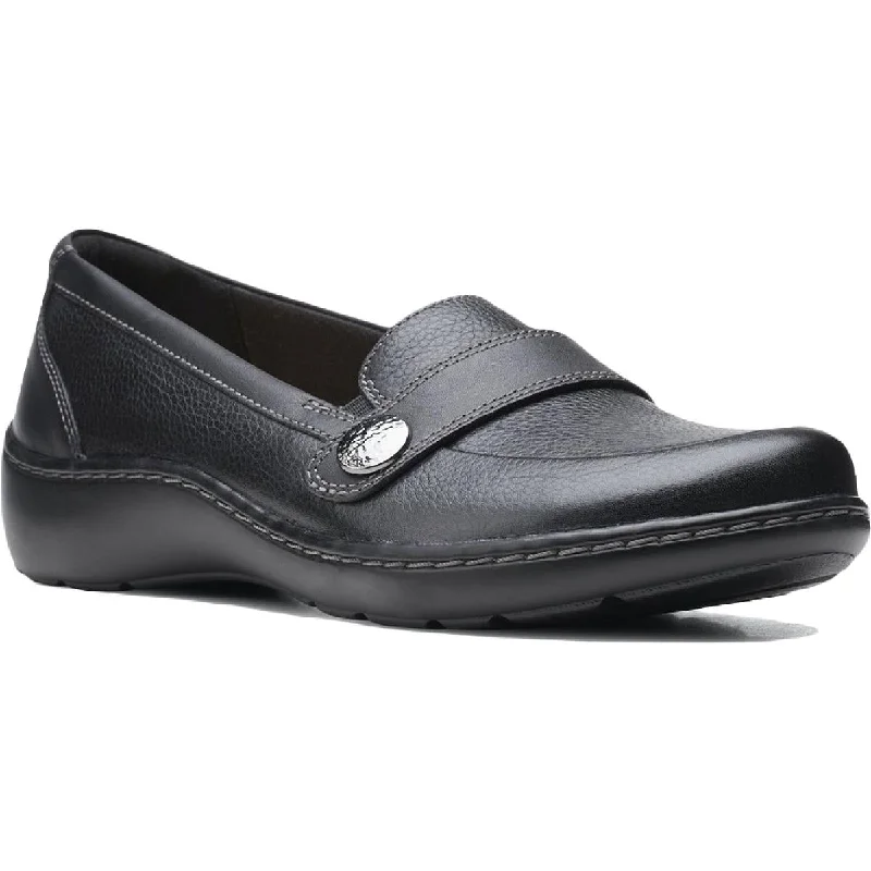 Clarks Womens Cora Daisy Padded Insole Slip On Loafers