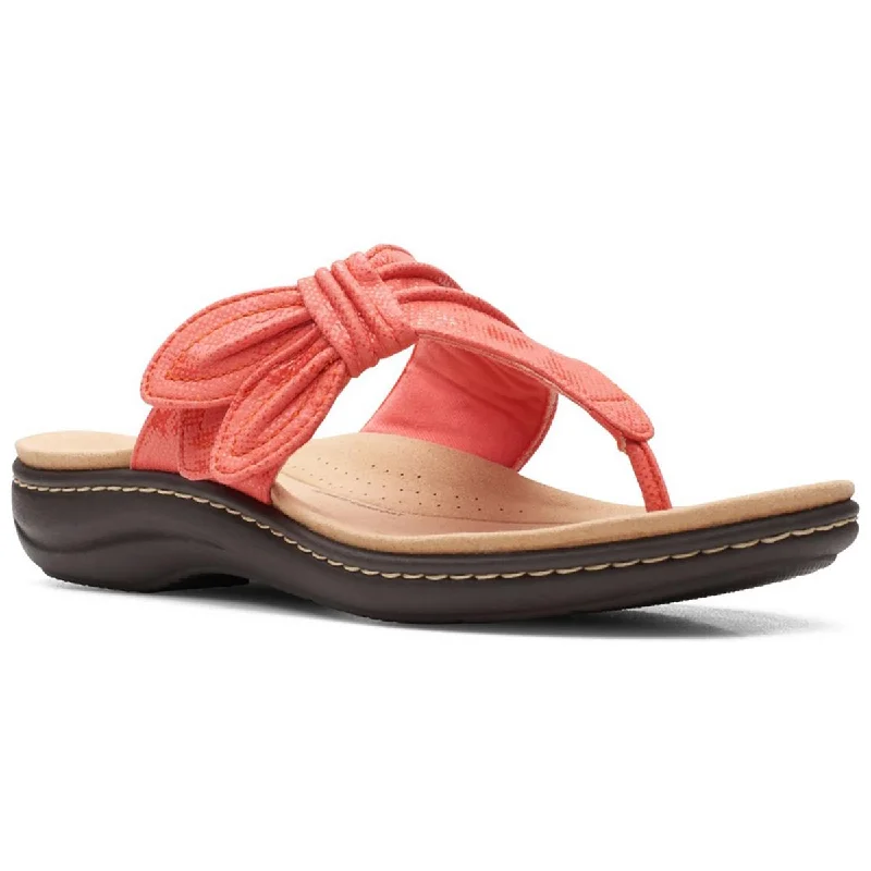Fall Sale, Prices Drop Laurieann Rae Womens Cushioned Footbed Slip On Thong Sandals