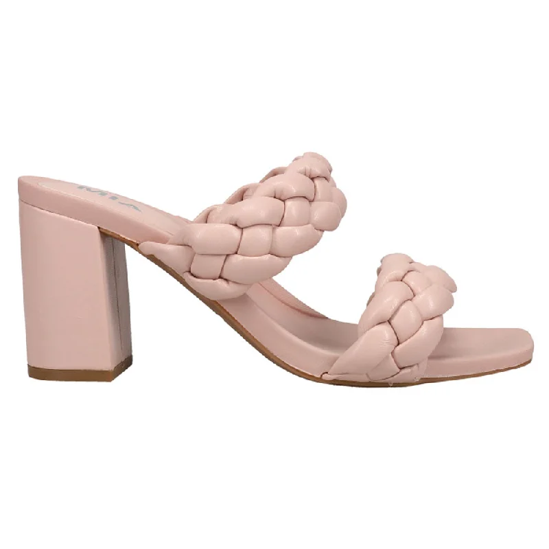 Maine Braided Block Heel Sandals