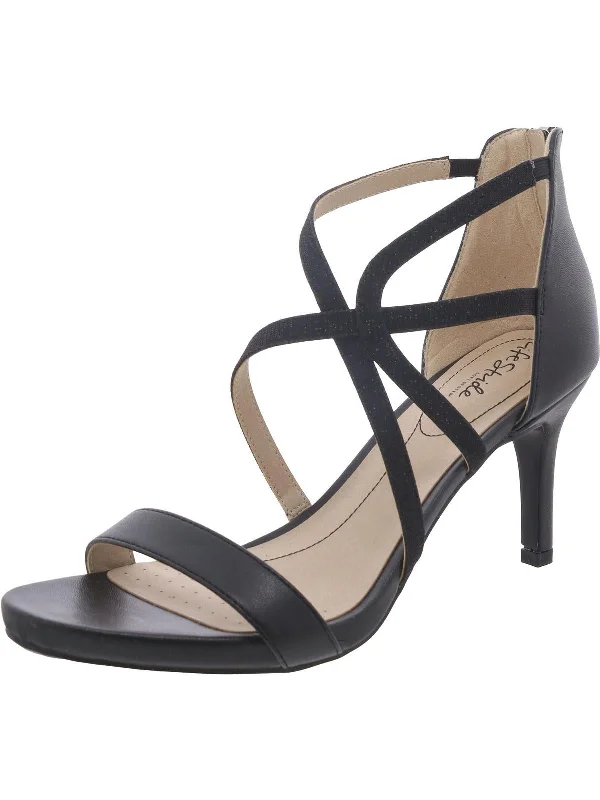 Mega Sale MASQUERADE Womens Faux Leather Square toe Strappy Sandals