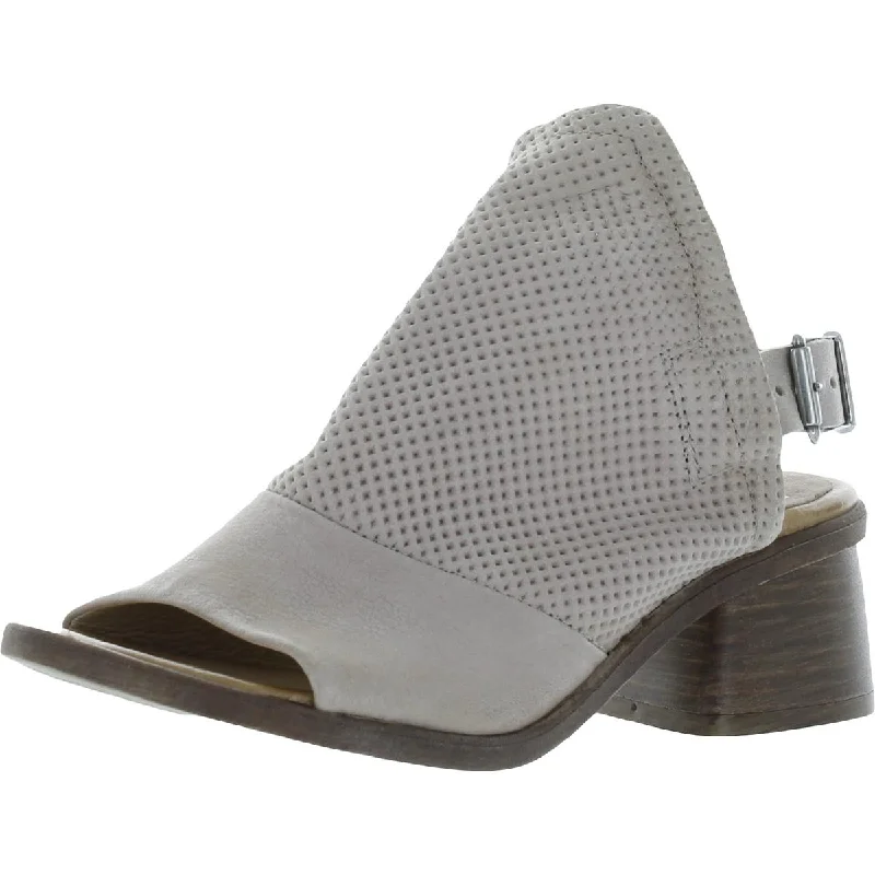 Catch Every Fashion Trend Miz Mooz Womens Plath Leather Buckle Block Heel