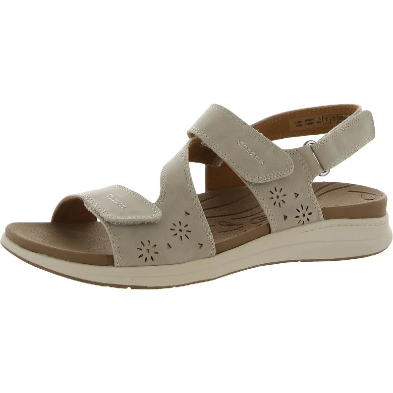 Comfortable Formal Shoes Tala Asym Womens Strappy Sport Ankle Strap