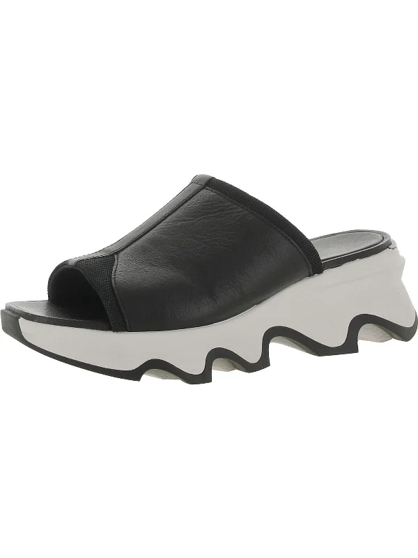 Chic Styles Womens Comfort Insole Manmade Platform Sandals