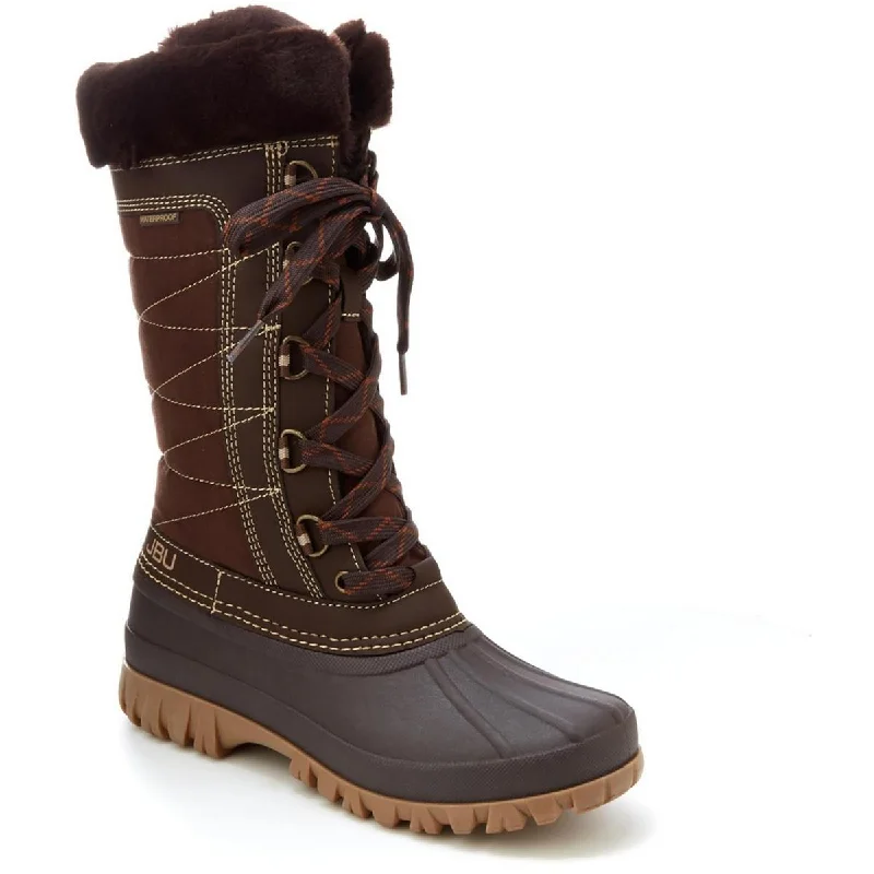 Holiday Glam JBU by Jambu Womens Christa Waterproof Waterproof Zipper Winter & Snow Boots