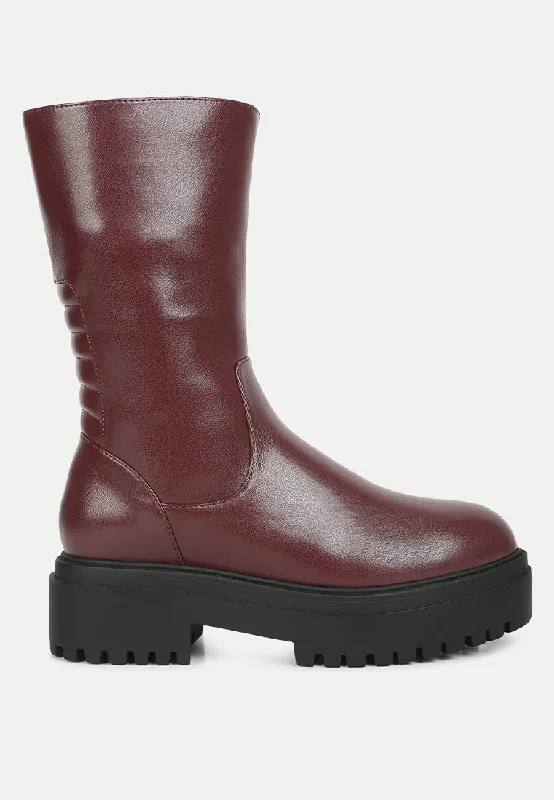 Special Offers, Don't Miss Lewisa Panelled Lug Sole Boots