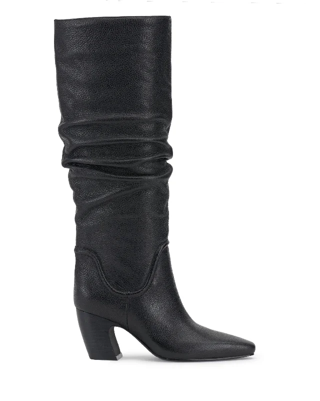 Trend Leading Collection Chelsey Slouch Wide Calf Knee High Boot