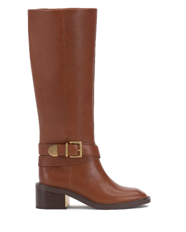 Chic And Edgy Gini Narrow Calf Boot