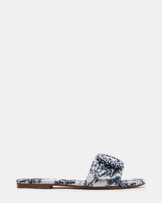 Comfortable Slip-On Shoes MERLA BLUE MULTI
